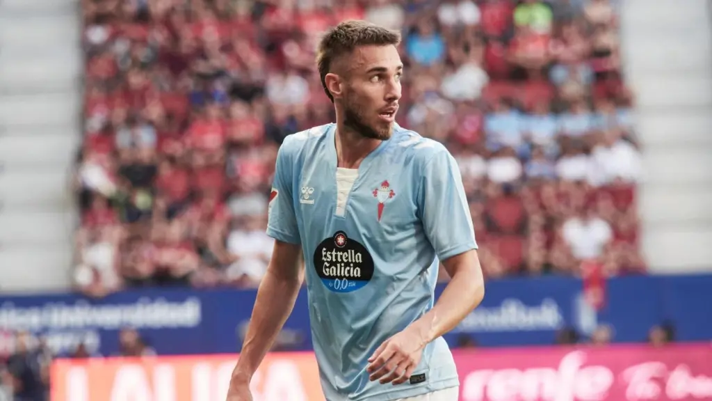 Mingueza en el Celta de Vigo