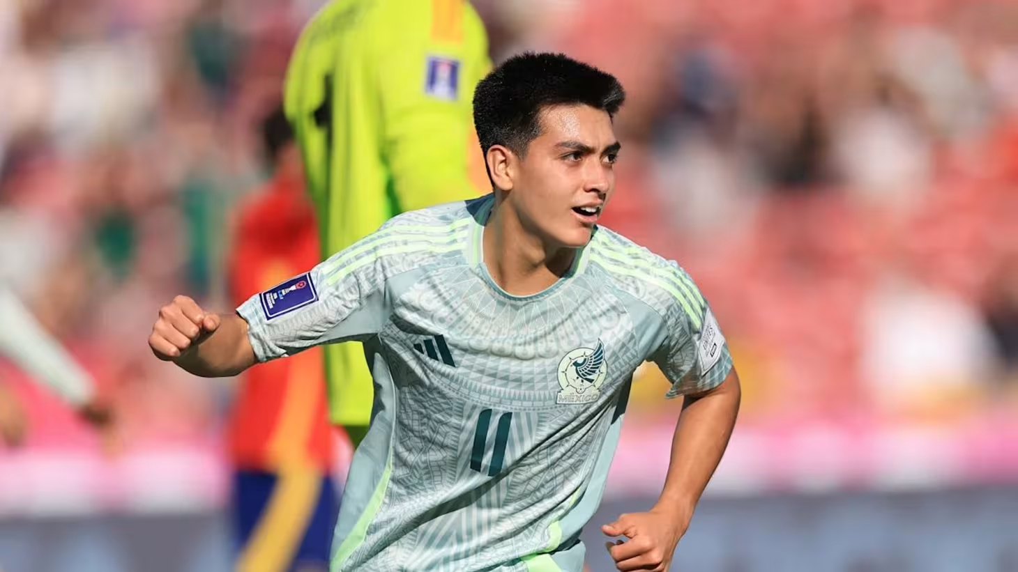 Gilberto con la Selección de Mexico