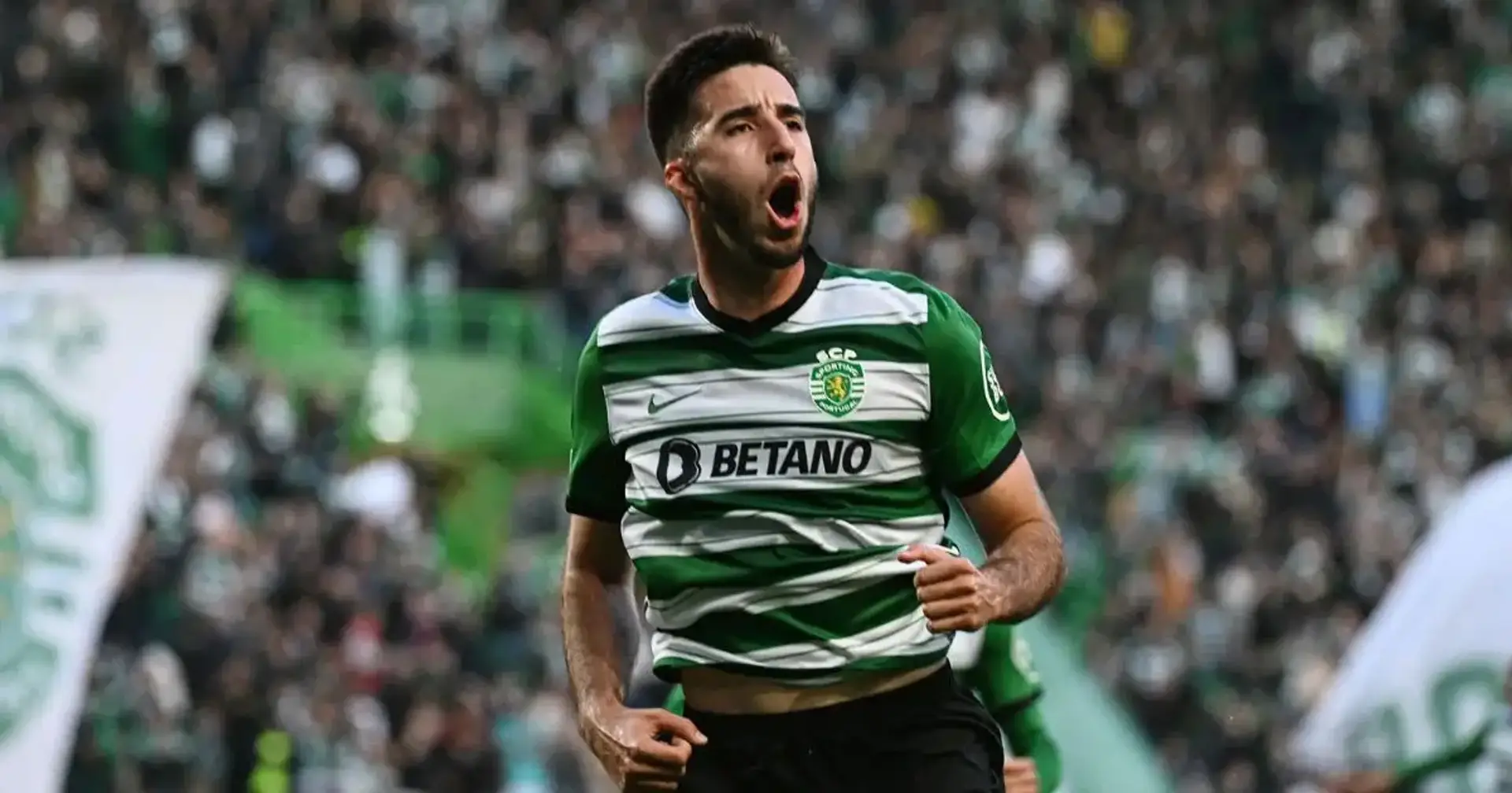 Gonçalo Inácio jugando para el Sporting CP
