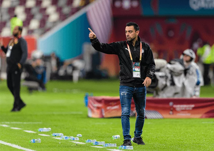 Xavi Hernández como entrenador