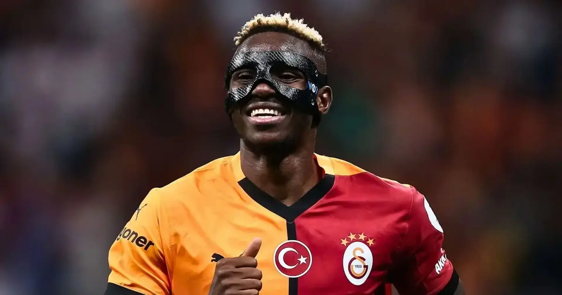 Osimhen jugando para el Galatasaray