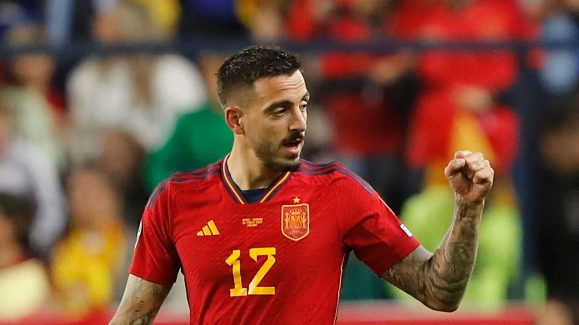 Joselu, con la selección española / Getty Images