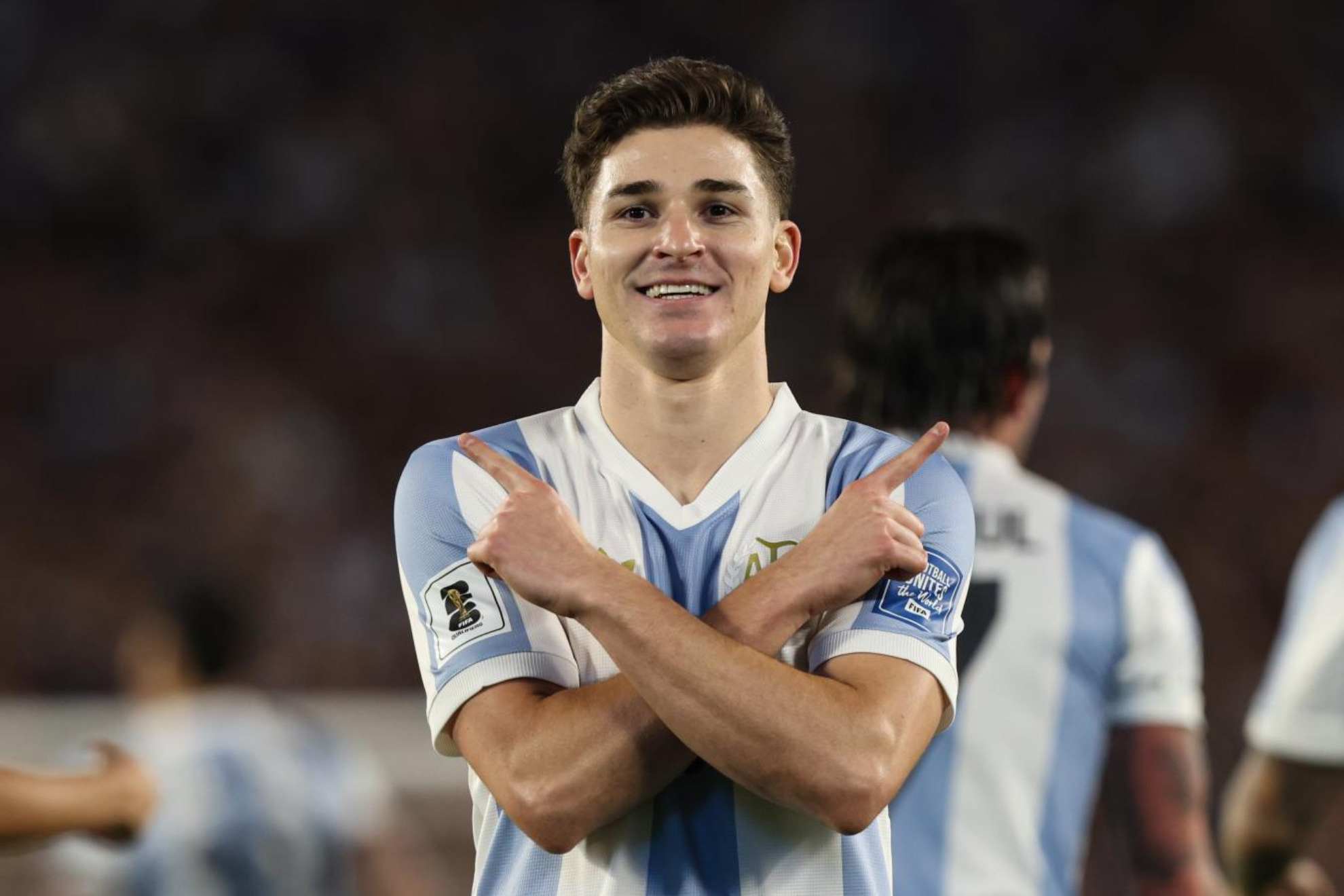 Julián Álvarez, petición de Luis Enrique