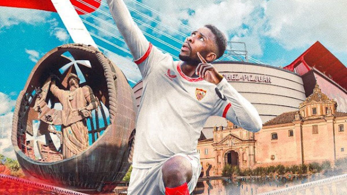 Presentación de Kelechi Iheanacho con el Sevilla