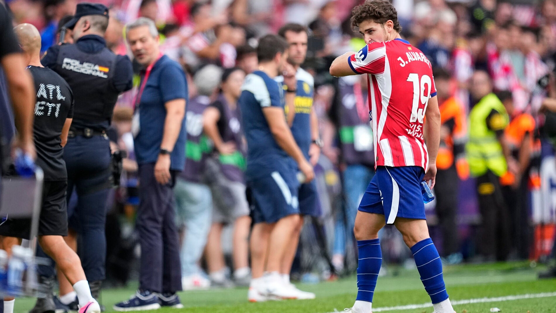 La situación de Julián en el Atlético es muy incómoda