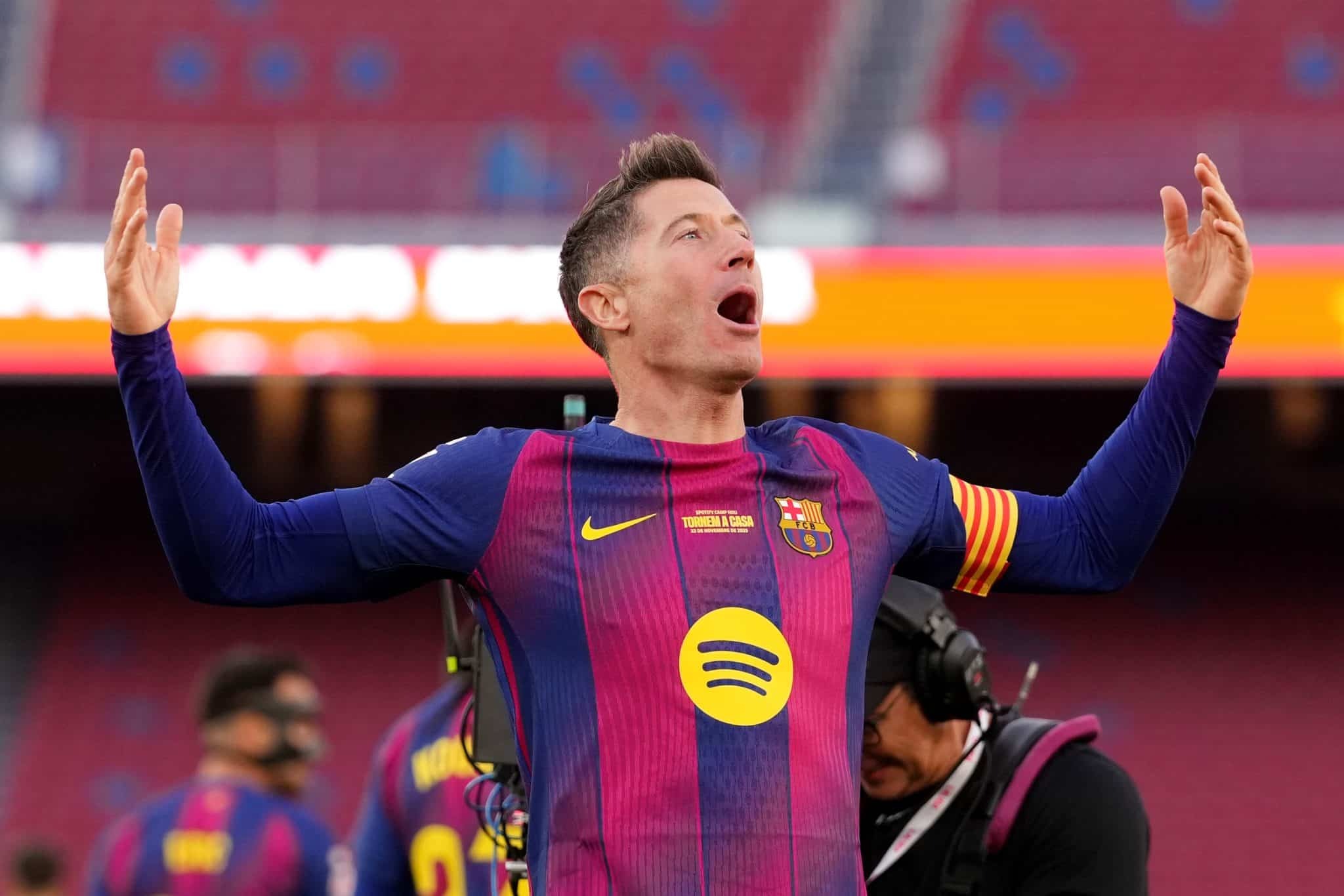 Lewandowski no asegura su futuro en el Barcelona