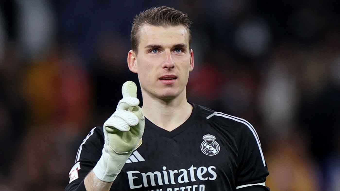Lunin arroja dudas en el Real Madrid