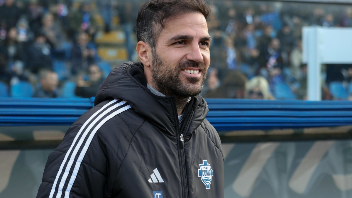 Cesc Fábregas, entrenador del Como