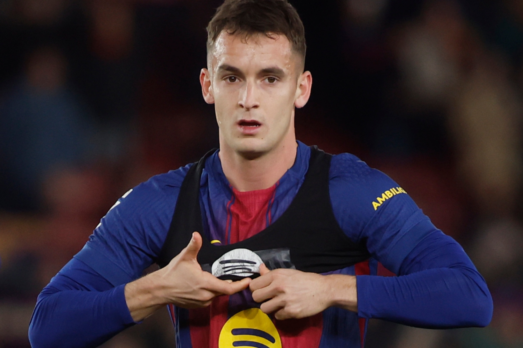 Marc Casadó cerca de salir del Barcelona