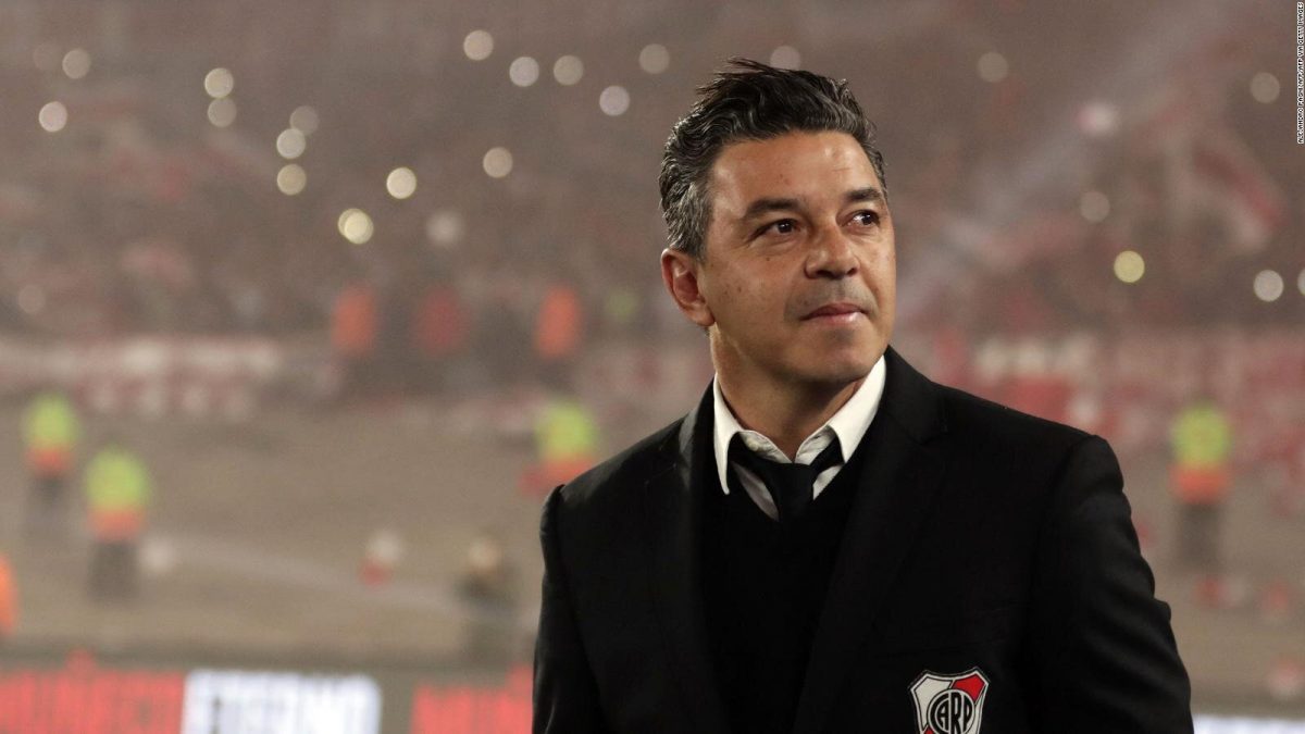 Marcelo Gallardo, head coach of River Plate