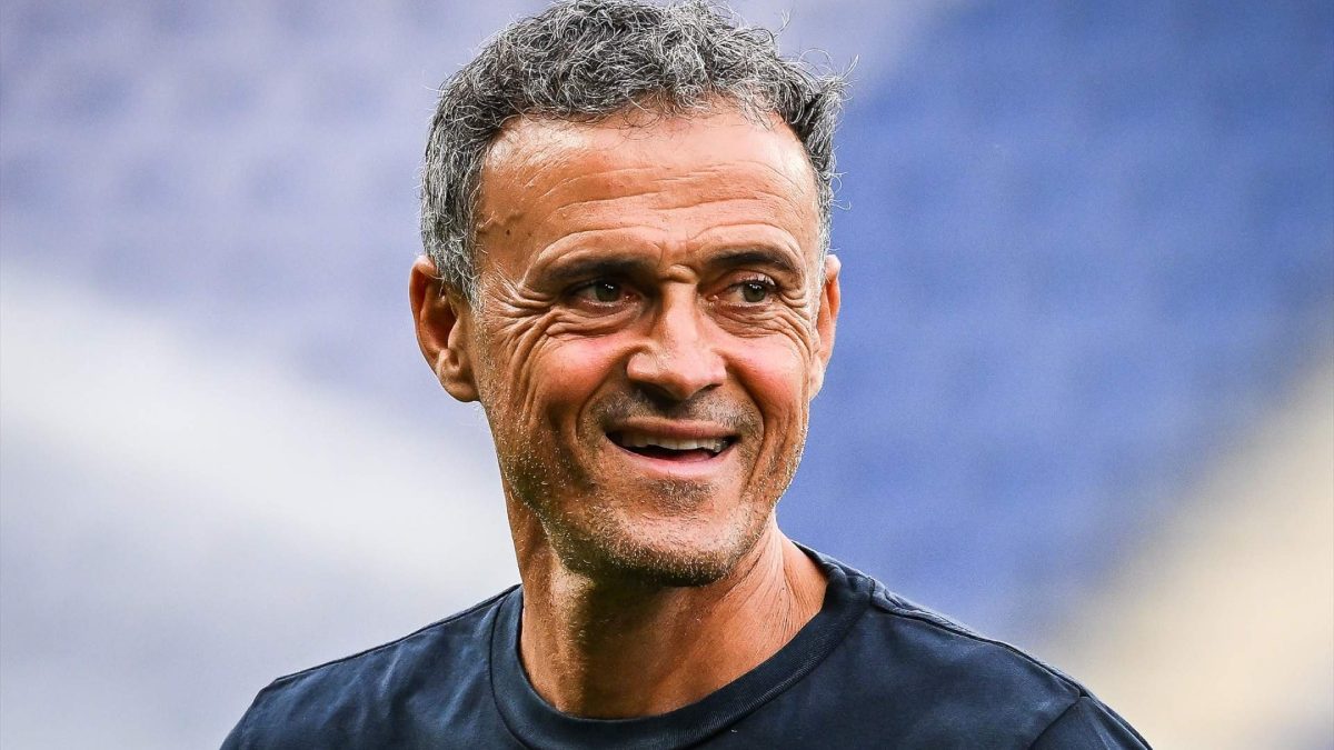 Luis Enrique, actual entrenador del PSG