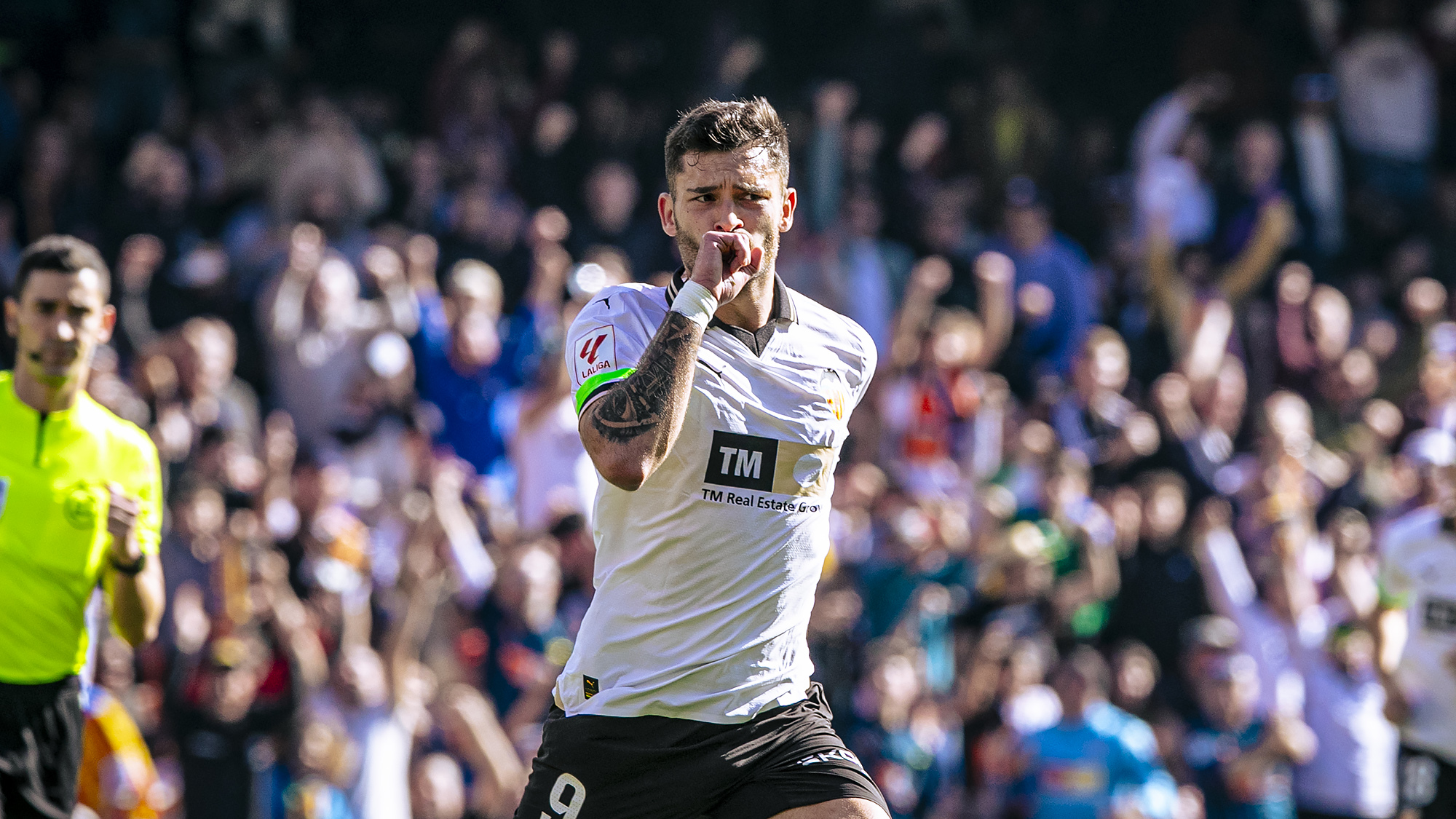 Hugo Duro no convence a Carlos Corberán / Valencia CF