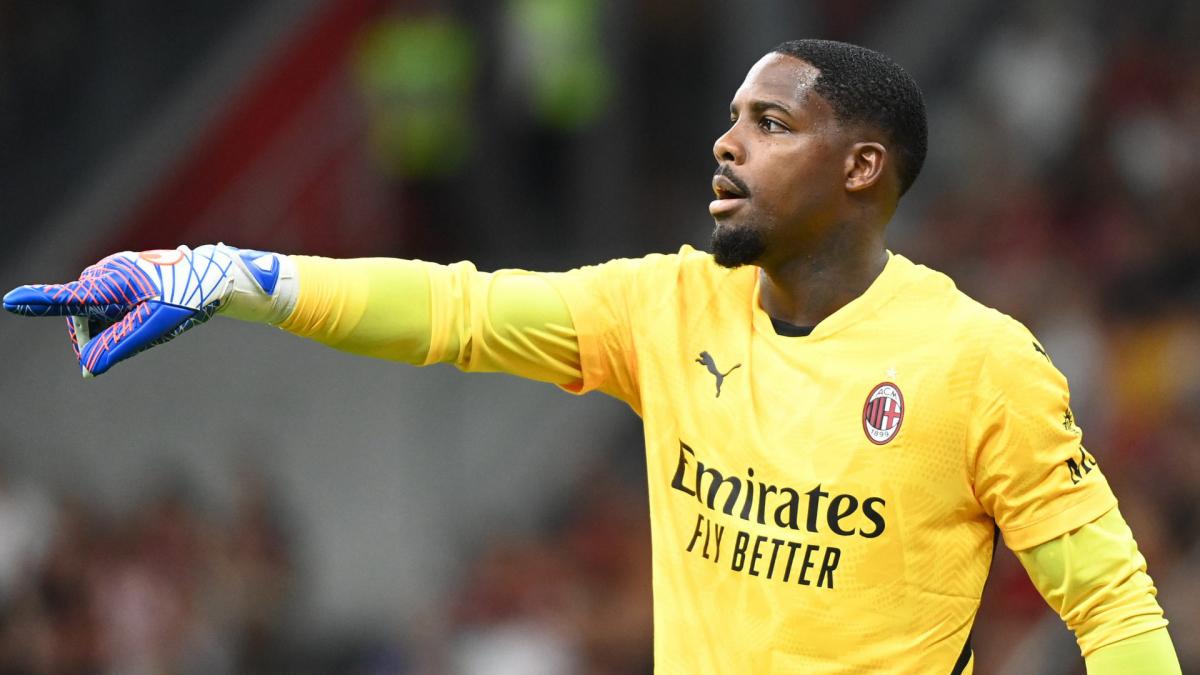 Mike Maignan, cancerbero del Milan