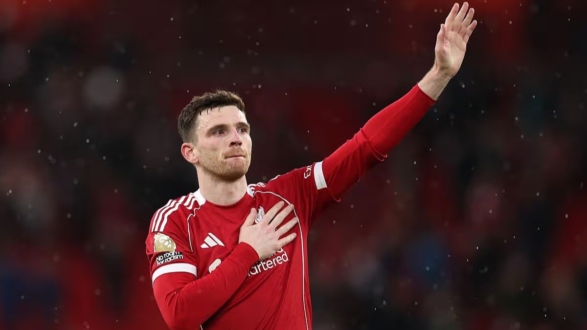 Andrew Robertson se despide de Anfield tras numerosos años en el Liverpool