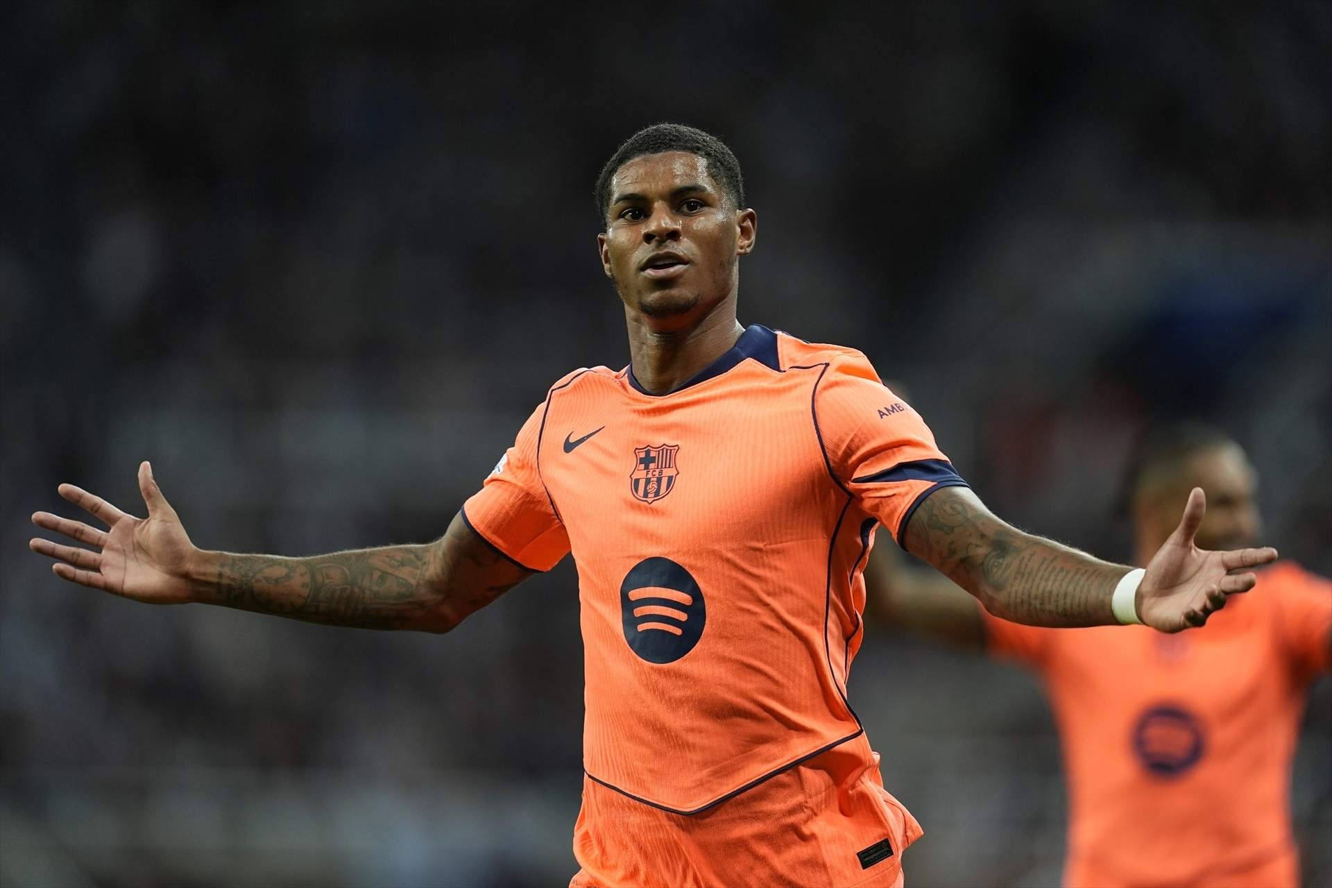 Rashford retrata al Barcelona