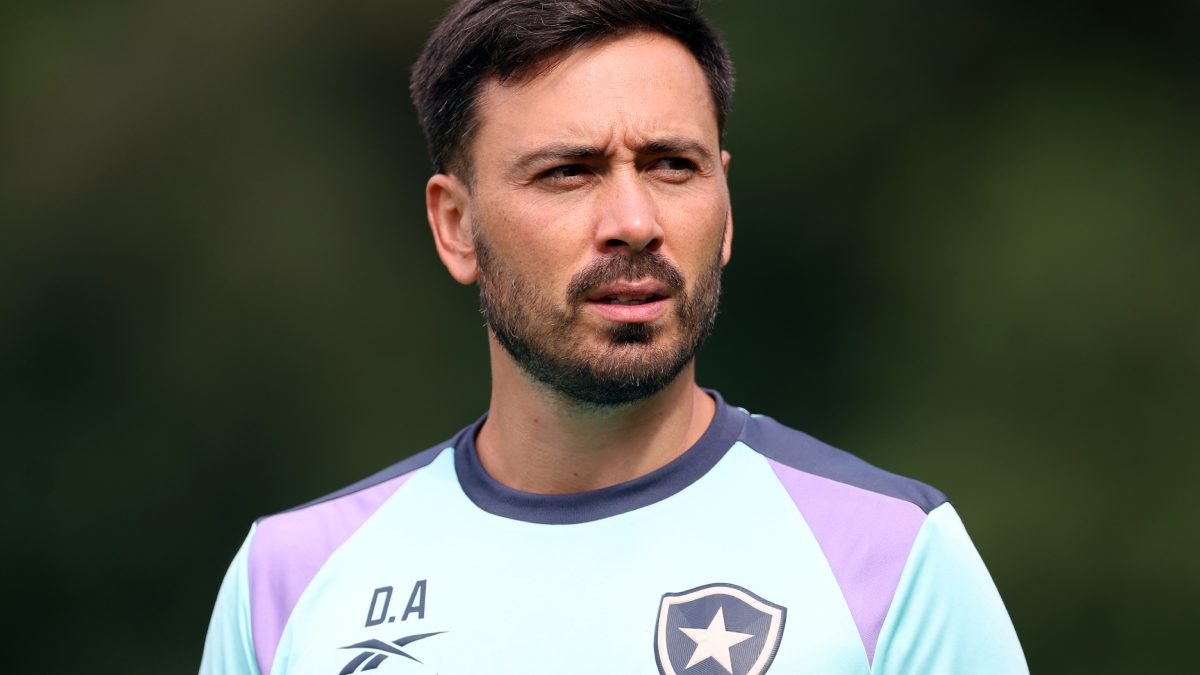 Davide Ancelotti durante su etapa en Botafogo