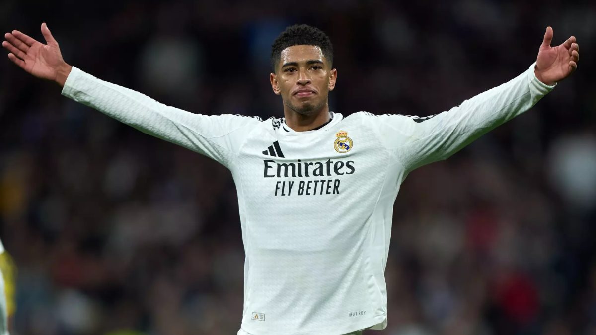 Jude Bellingham celebra un gol anotado con el Real Madrid