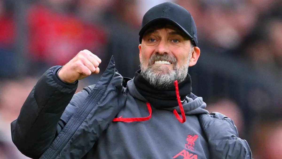 Jürgen Klopp celebra un gol del Liverpool