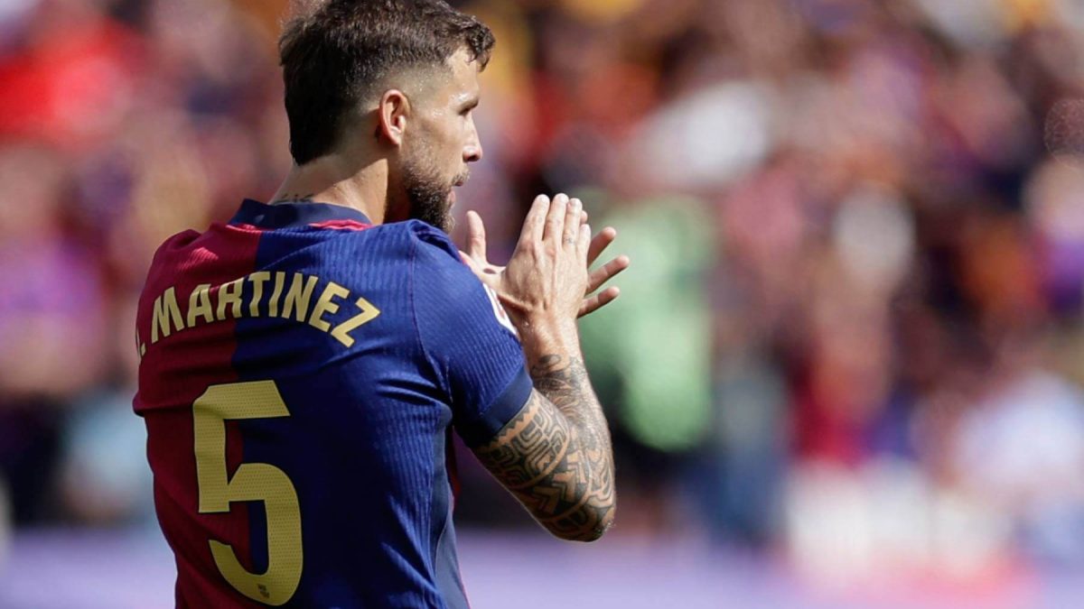 Íñigo Martínez, exjugador del Barcelona
