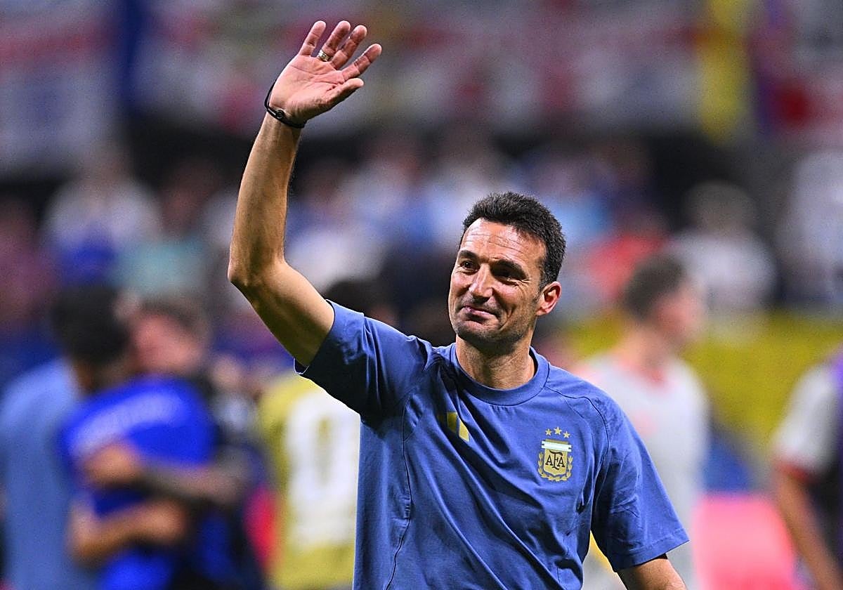 Scaloni deja en el aires su continuidad en Argentina