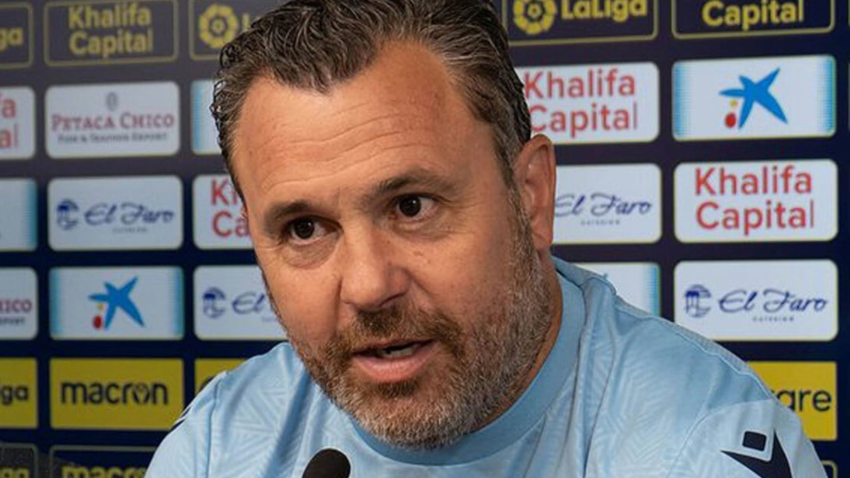 Sergio González, former Cádiz coach