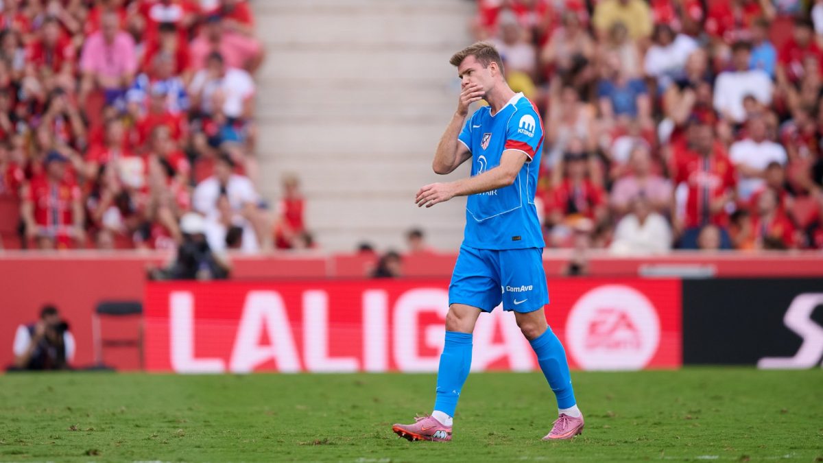 Alexander Sorloth, delantero del Atlético de Madrid