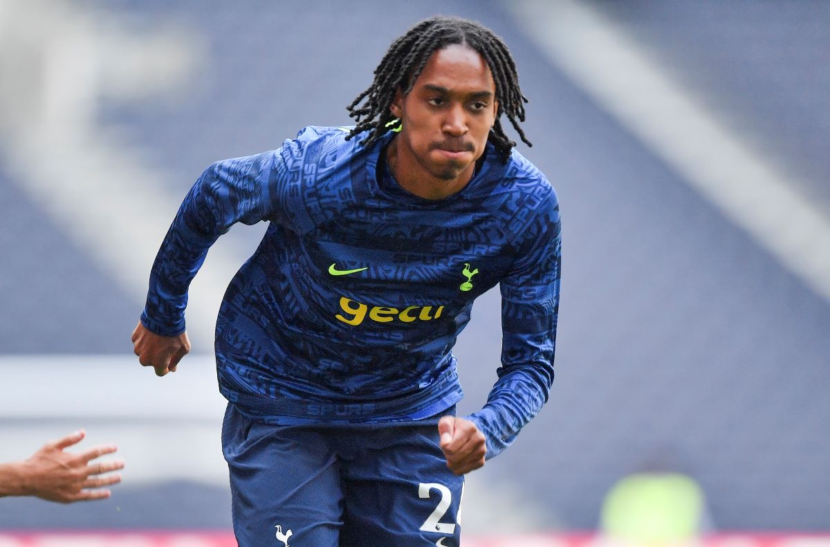 Djed Spence, jugador del Tottenham / Getty Images