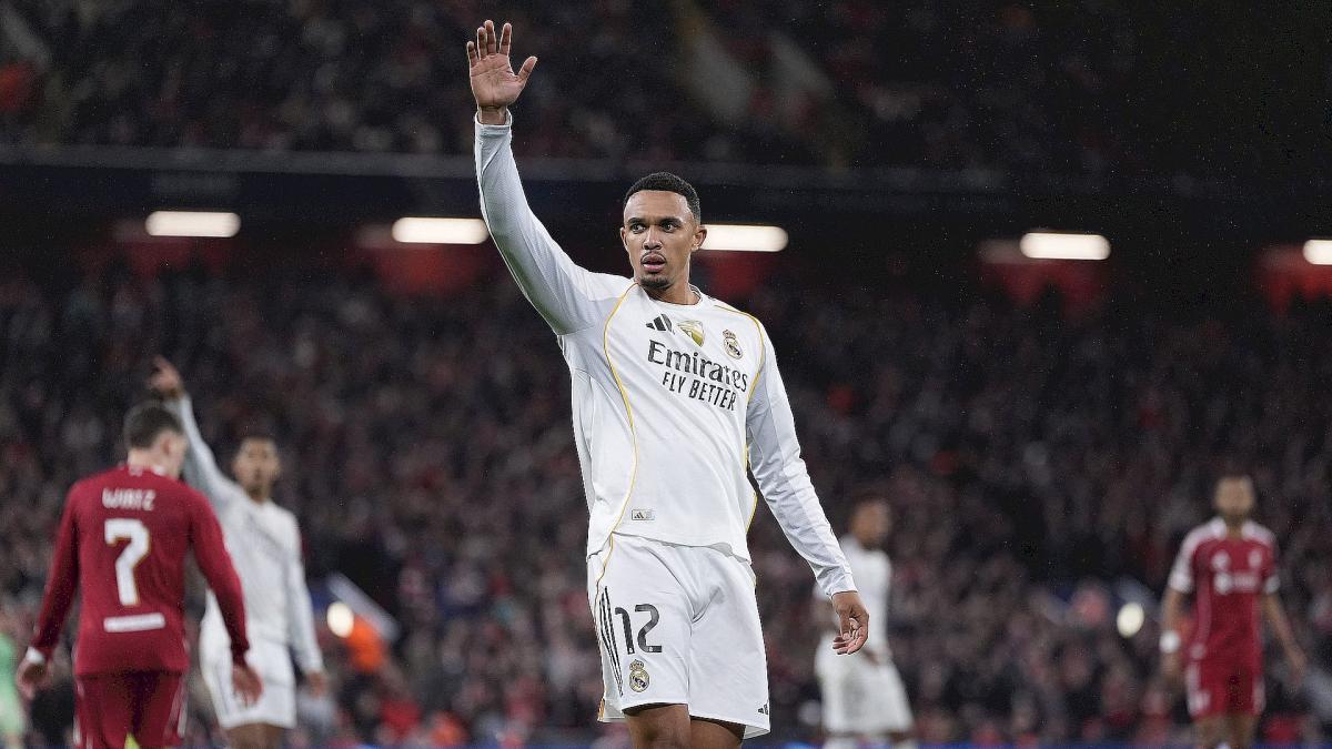 Trent Alexander-Arnold en el Real Madrid