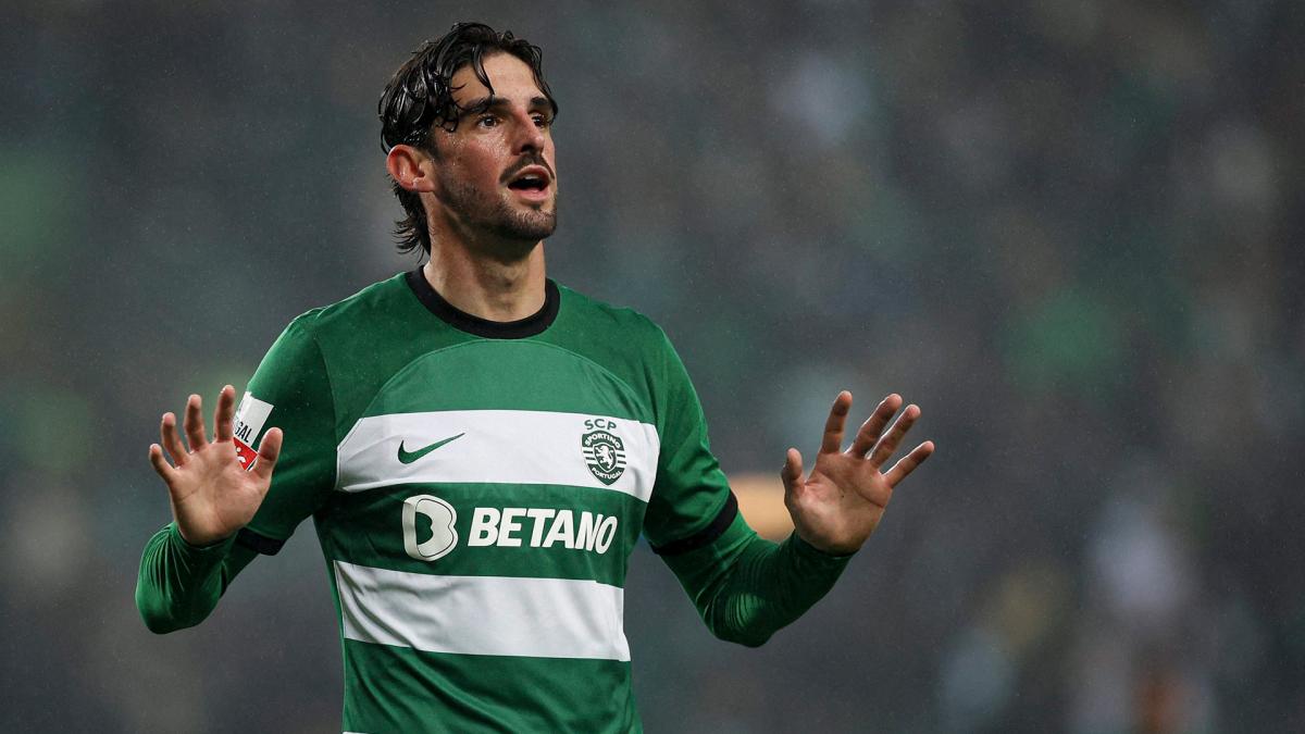 Trincao, jugador del Sporting de Lisboa
