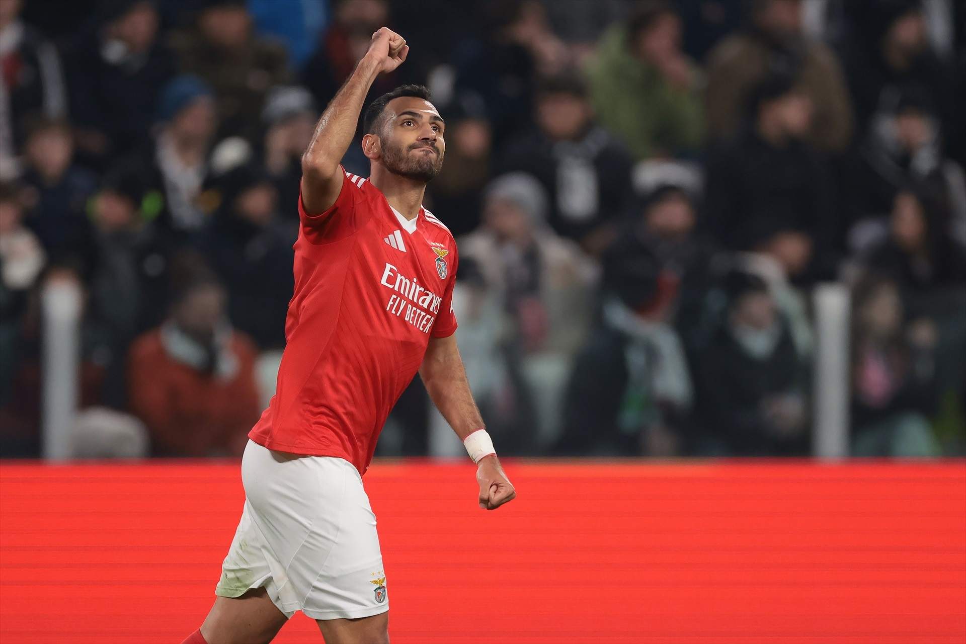 Vangelis Pavlidis viene de anotar un póker en las previas de la Europa League / Getty Images