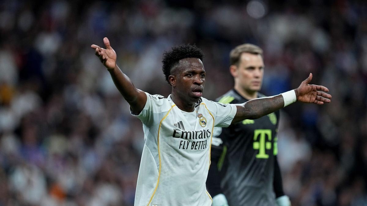 Vinicius se complica en el Real Madrid