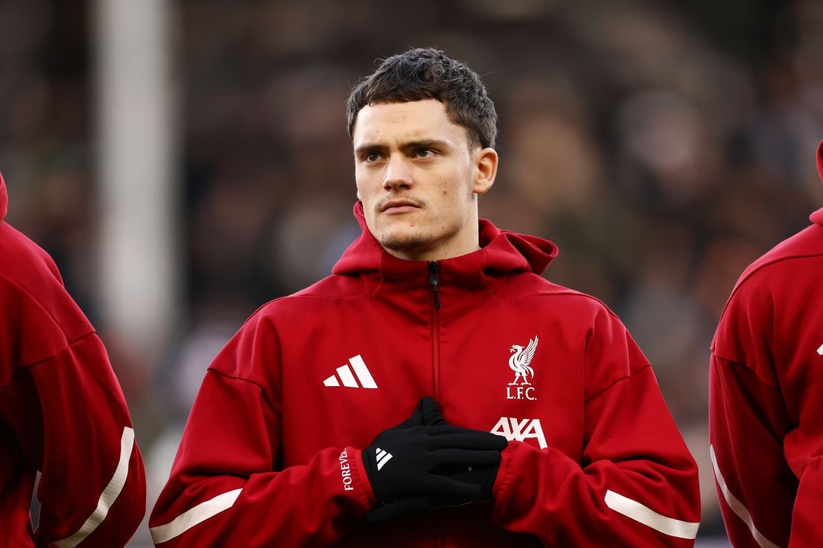 Florian Wirtz sous le maillot de Liverpool