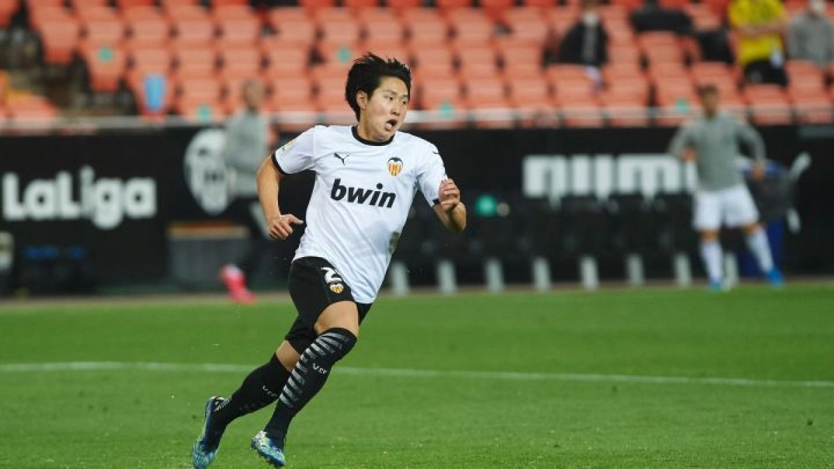 "La última 'novia' de Kang-In Lee./ Foto: AS"