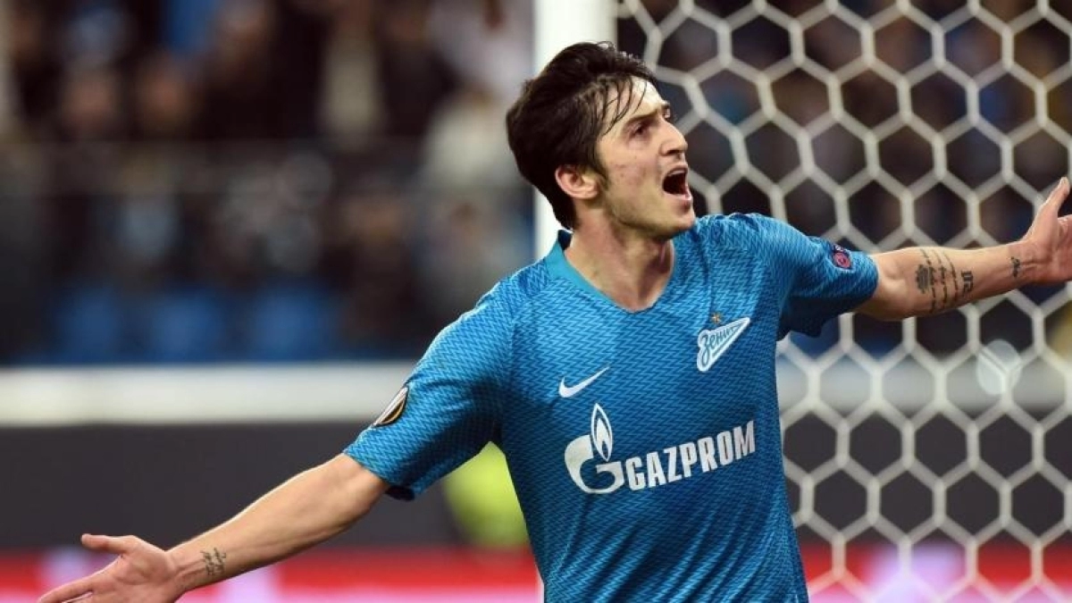 Sardar Azmoun podría abandonar el Zenit el próximo verano. Foto: Getty