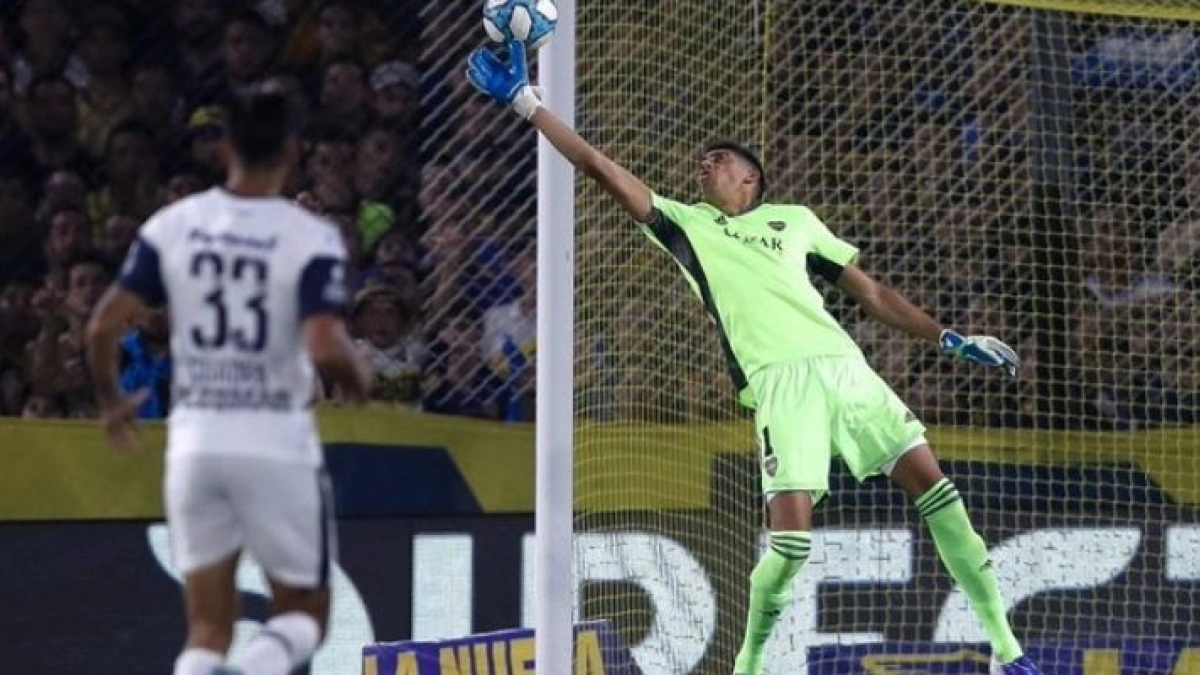 Andrada salvó a Boca en el partido decisivo.