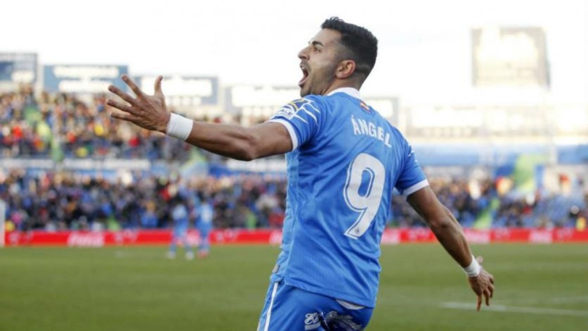 Ángel está cerca de hacer historia con el Getafe. Foto: Marca