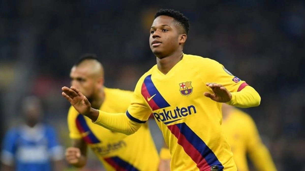 Ansu Fati, el niño de los récords. Foto: elnacional.com