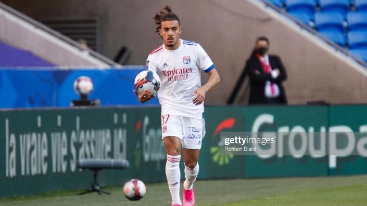 Malo Gusto, canterano del Olympique de Lyon. Foto: Getty