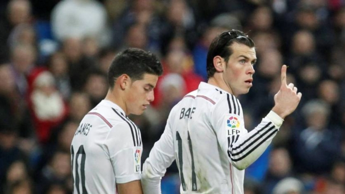 Bale y James financiarían la llegada de Mbappé al Real Madrid / Libertaddigital