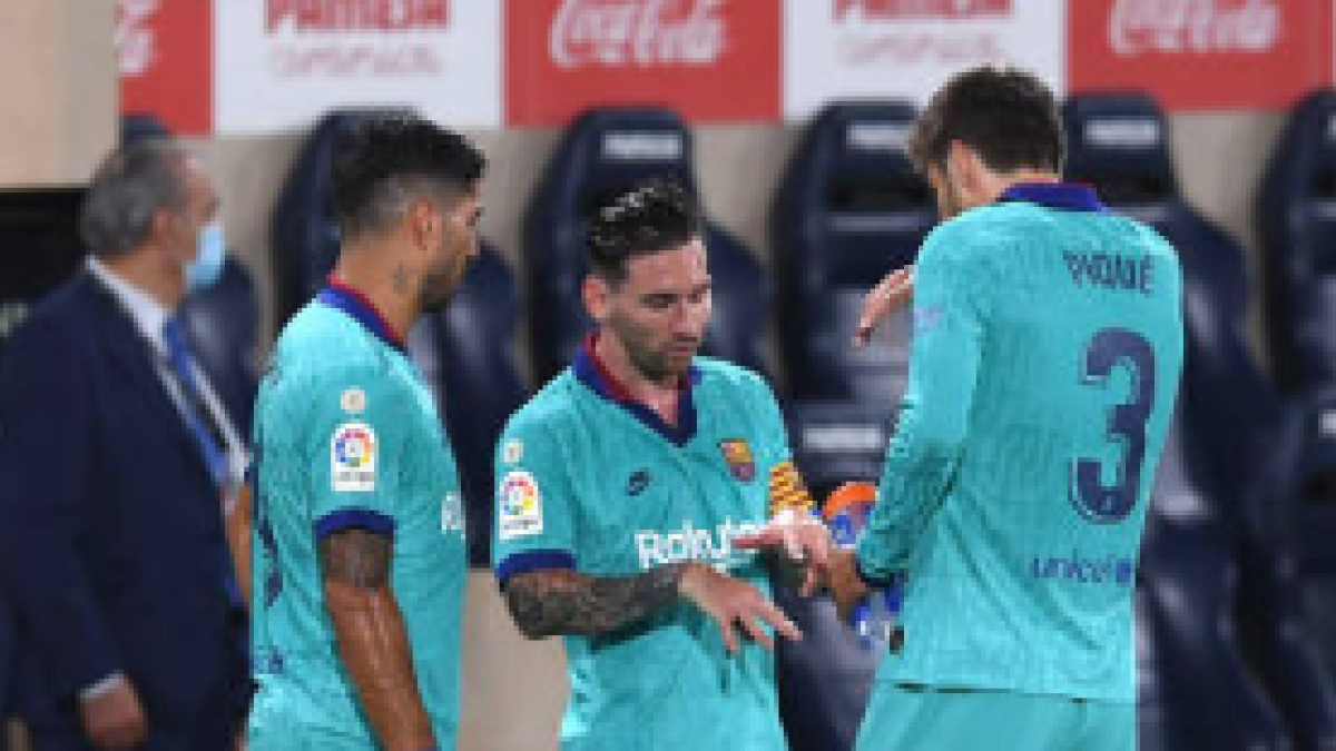 "Se acerca el fin de ciclo en el Barça. Foto: Getty Images"