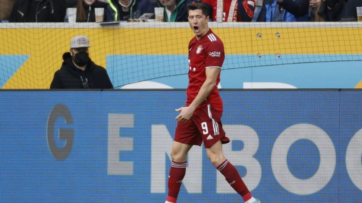 El delantero polaco podría salir del Bayern de Múnich en el próximo verano. Foto: Getty