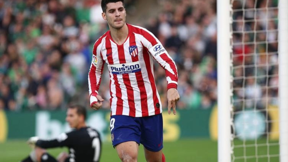 El club colchonero le busca una salida a Morata. Foto: @Atleti