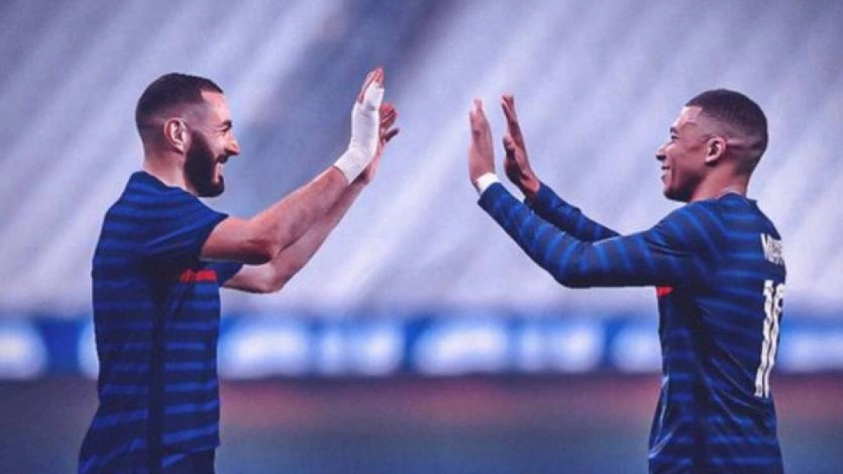 Benzema, el mayor activo para convencer a Mbappé. Foto: Marca