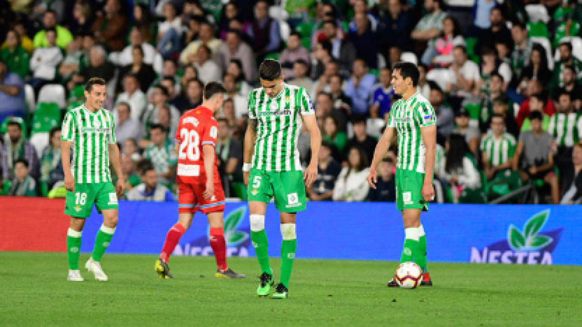 El fantasma del descenso acecha al Real Betis "Foto: El Desmarque"