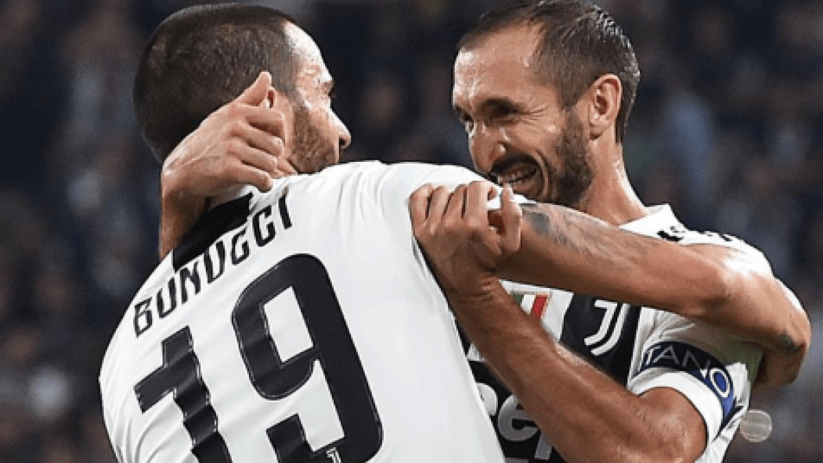 Bonucci no es el mismo sin Chiellini "Foto: Mundo Deportivo"