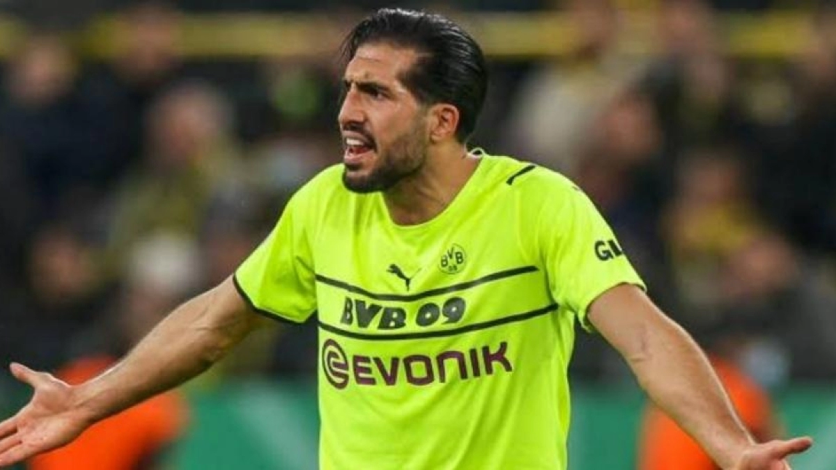 El Dortmund pone a la venta a Emre Can