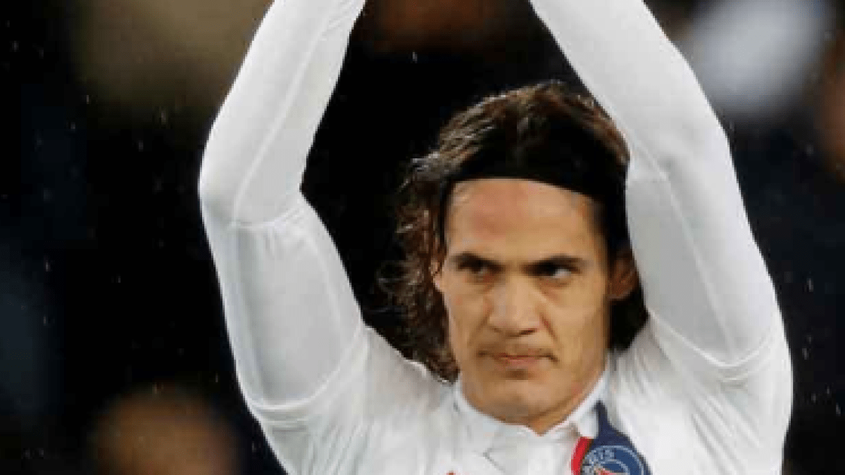 "Cavani fichará gratis por el Atlético en junio. Foto: Reuters"