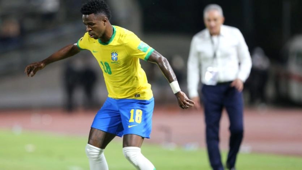 Vinicius Jr. no irá convocado con la selección brasileña. Foto: Getty