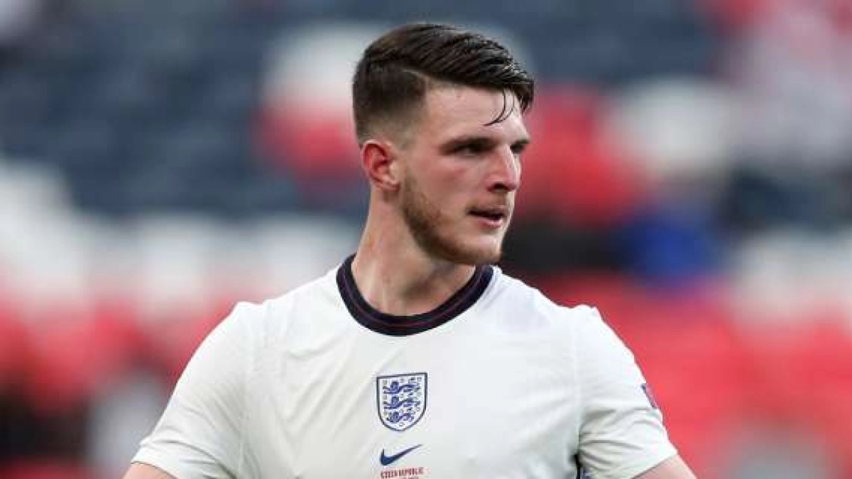Declan Rice jugando para Inglaterra: Uefa