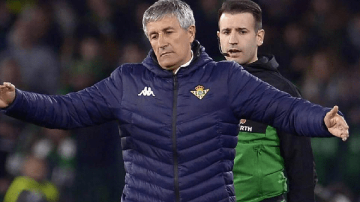 ¿Y la defensa, Setién? "Foto: SportBall"